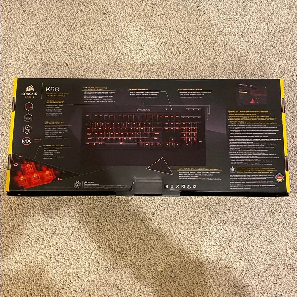 Corsair Gaming K68 Mechanical Keyboard